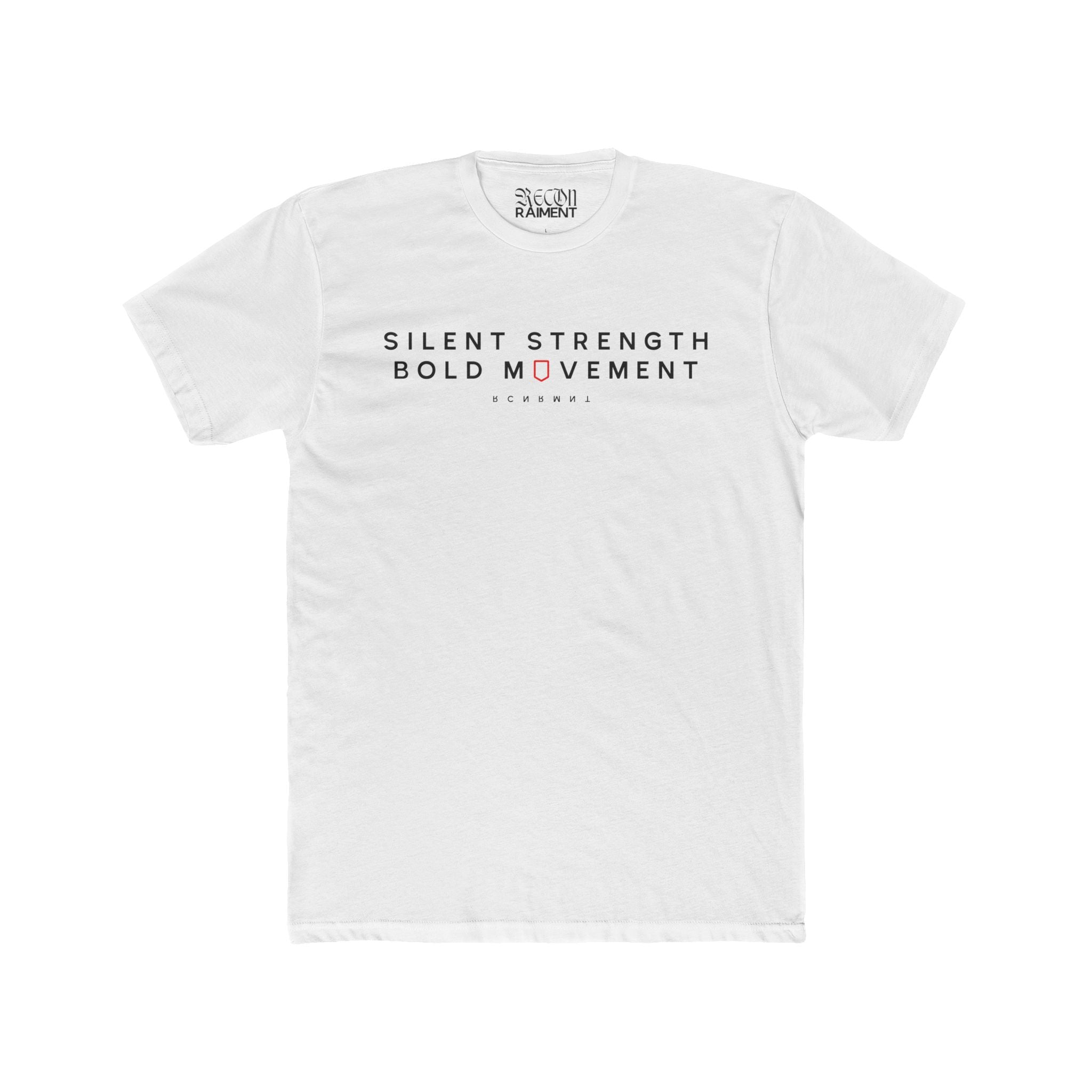 Silent Strength Bold Movement tee